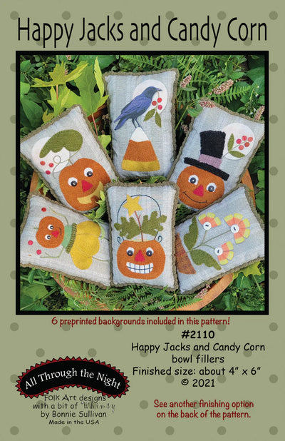 Happy Jacks and Candy Corn Bowl Filler Kit