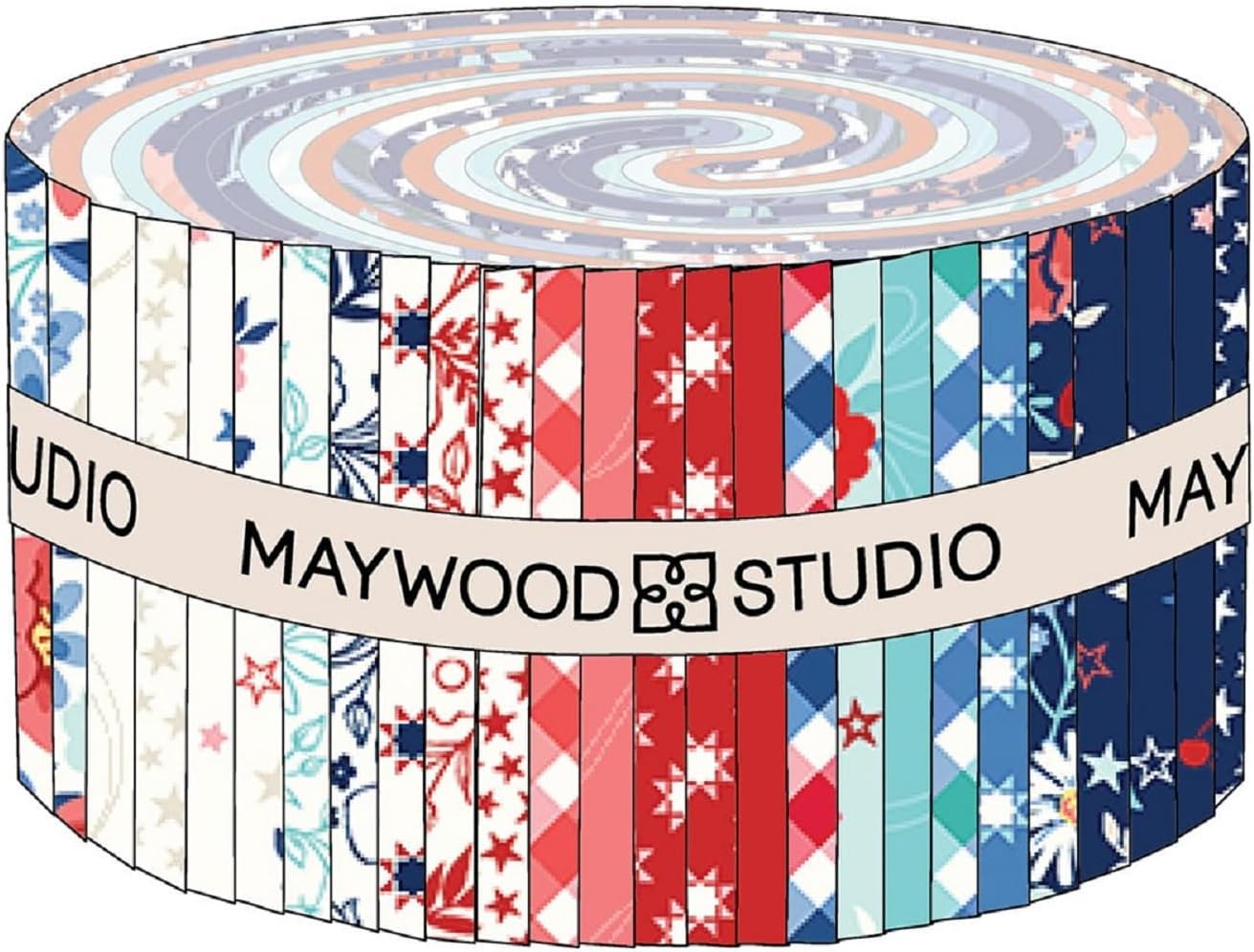 Star Spangle Beauty 2.5" Strips