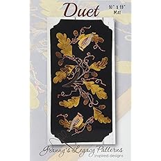 Duet Wool Topper Pattern