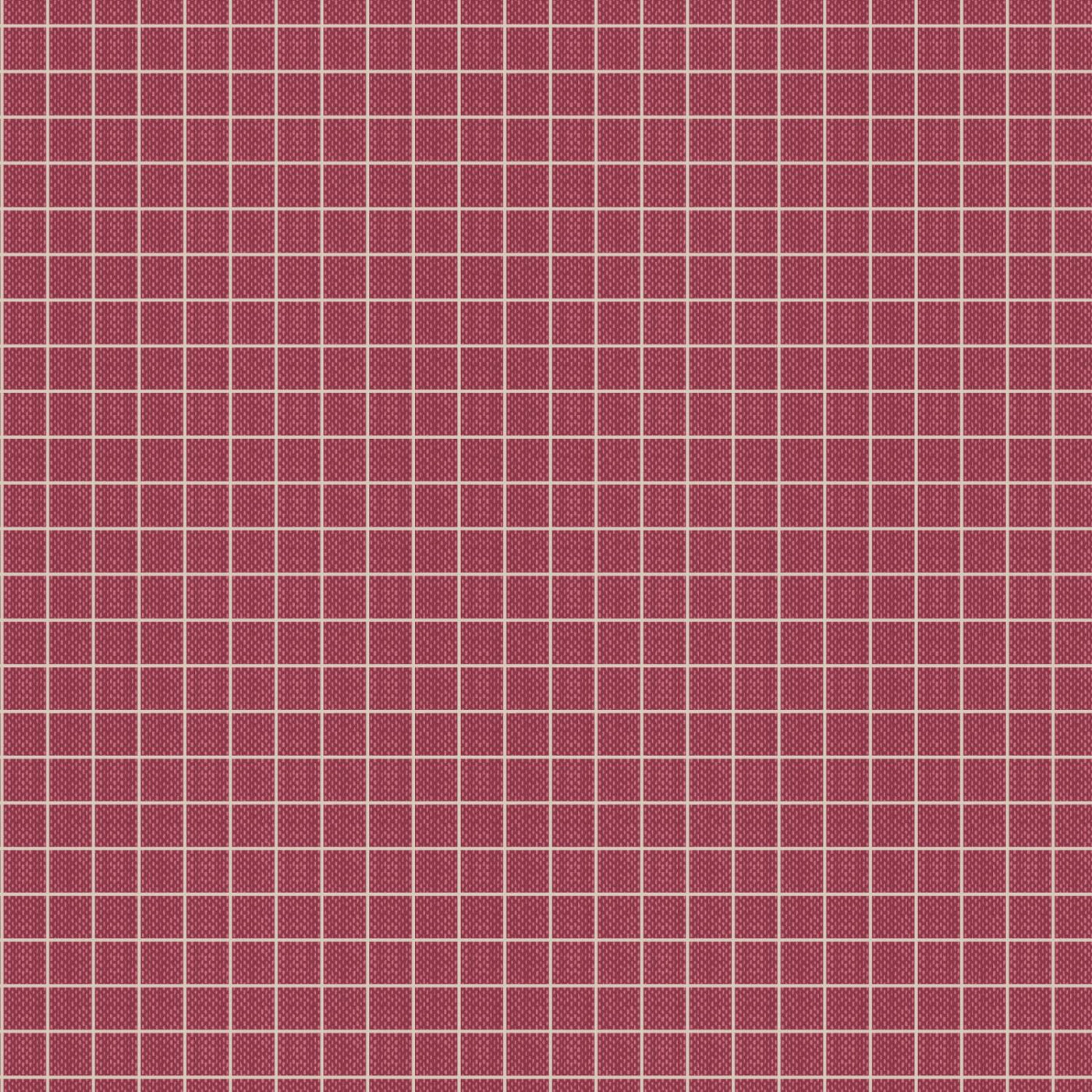 Tilda 160086 Plaid Burgundy