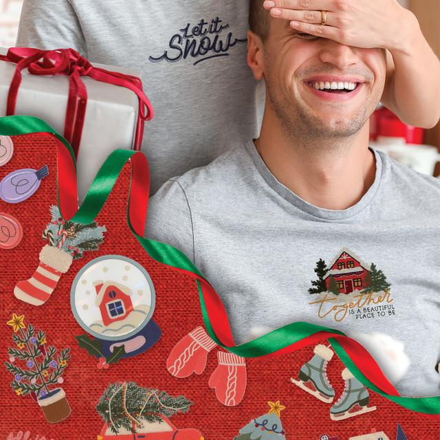 2022 Holiday Celebration Collection - Home for the Holidays: Embroidery