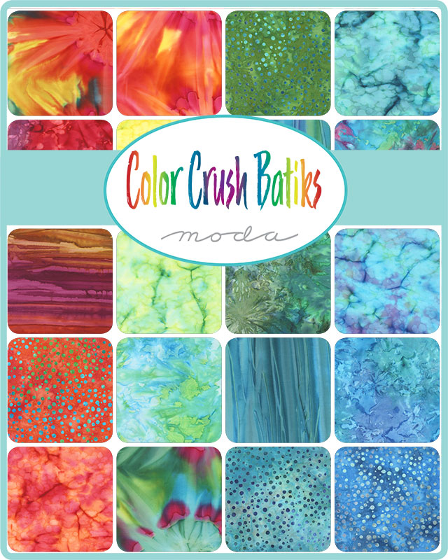 Color Crush Batiks Jelly Roll
