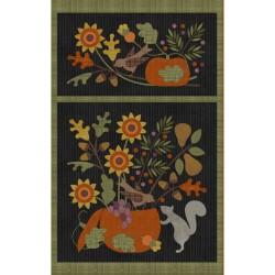 Autumn Harvest Flannel Panel (27")
