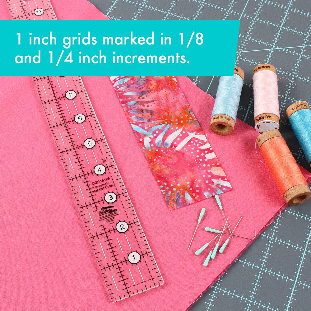 Creative Grids Quilt Ruler 1-1/2in x 12-1/2in