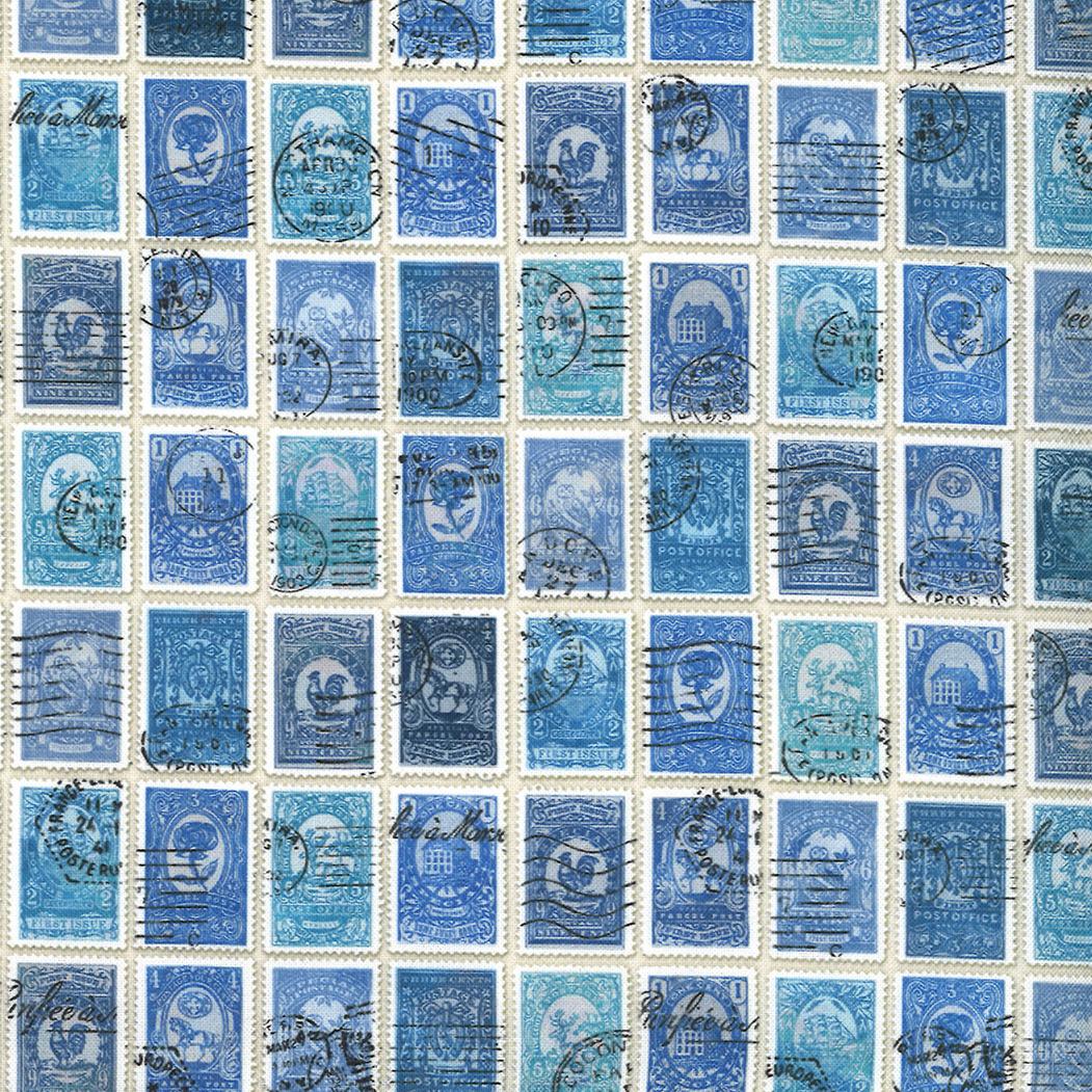 Flea Market Fresh Blue Stamps 7374 15