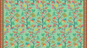 Kindred Sketches 90525-60 by Kathy Doughty for Figo Fabrics
