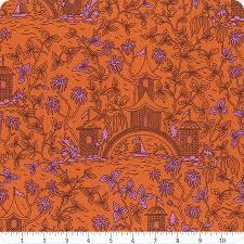Kindred Sketches 905306-56 by Kathy Doughty for Figo Fabrics