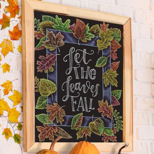 Let the Leaves Fall Tiling Scene by Shannon Roberts