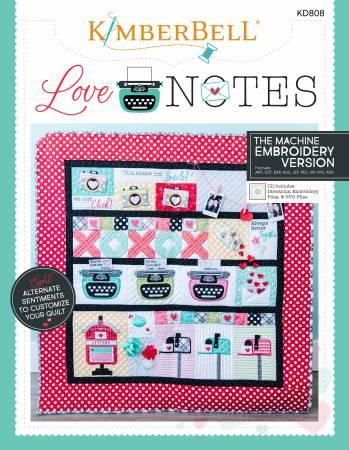 Love Notes for Machine Embroidery CD