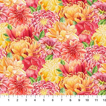 Morning Blossom Packed Floral - Red Multi 24920-24