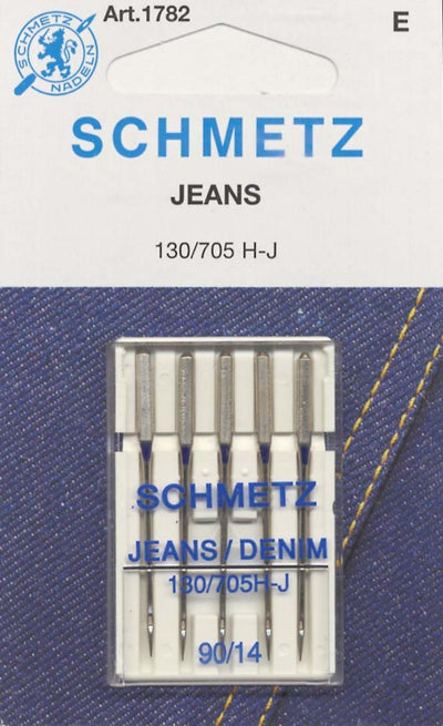 Schmetz Denim/Jeans Machine Needle Size 14/90 # 1782
