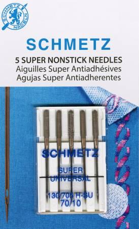 Schmetz Super Nonstick Needle 5ct, Size 70/10 # 4501