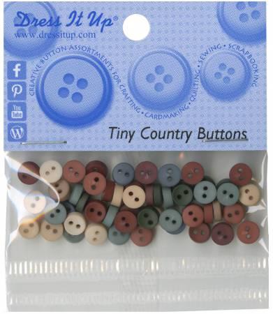Tiny Country Button Pack