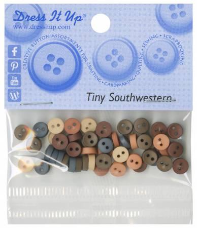 Tiny Southwestern 40ct Button Pack