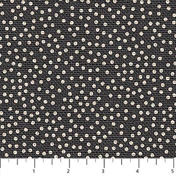 Warm and Cozy Dots on Brownish Gray