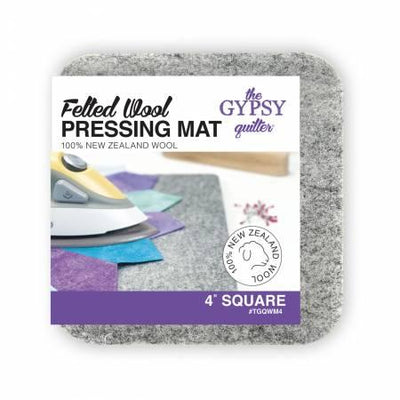 Wool Pressing Mat 4in x 4in x 1/2in Thick